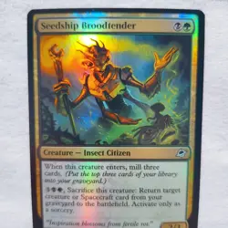 Seedship Broodtender 227 Edge of Eternities Foil Magic The Gathering TCG - Image 2