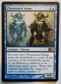 MTG Magic [x1] Phantasmal Image [x1] M12 Core Set: 2012 M/NM - Image 1