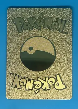 Pokemon Mew V 180hp Gold Foil Fan Art Collector Card - Image 2