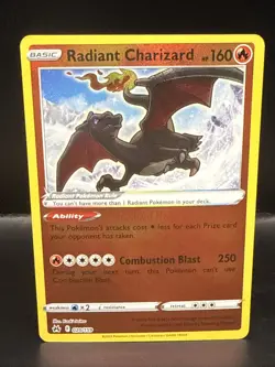 Pokemon TCG Radiant Charizard Crown Zenith 020/159 Holo Radiant Rare - Image 2