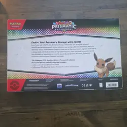 Pokemon TCG Prismatic Evolutions Accessory Pouch Special Collection Box Sealed☑ - Image 2