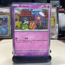 Drifloon 005 Mega Evolutions Black Star Promo Cosmo Holo Pokemon TCG Mint/NM - Image 1