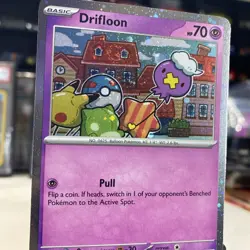 Drifloon 005 Mega Evolutions Black Star Promo Cosmo Holo Pokemon TCG Mint/NM - Image 4