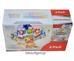 Pokemon Prismatic Evolutions Elite Trainer Box + Booster Bundle 2-Pack - SEALED - Image 2