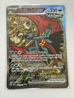Roaring Moon EX - Prismatic Evolutions Pokemon SIR Rare #162/131 NM/M - Image 1