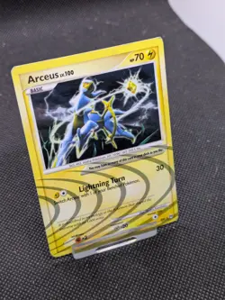 Pokemon TCG Arceus Platinum Arceus Sub Set AR6 Holo Rare Played - Image 2