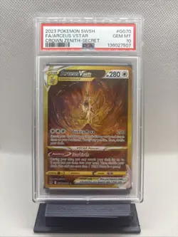 2023 Pokemon SWSH Crown Zenith Arceus VSTAR Galarian Gallery #GG70/GG70 PSA 10 - Image 1