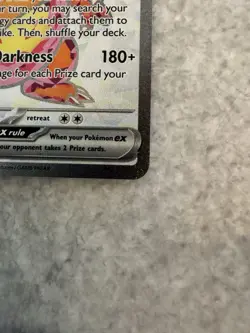 Pokemon TCG Charizard ex 056 Black Star Promo Scarlet & Violet Holo - NM - Image 2