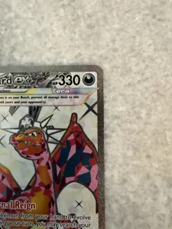 Pokemon TCG Charizard ex 056 Black Star Promo Scarlet & Violet Holo - NM - Image 5