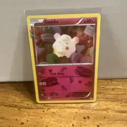 Swirlix RC19/RC32 Reverse Holo XY Generations Radiant Collection Pokemon TCG -LP - Image 1