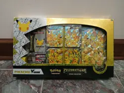 Pokemon Celebrations 25th Anniversary Pikachu V-union Premium Playmat Collection - Image 1