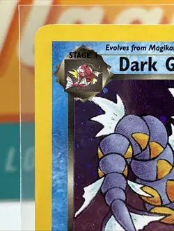Dark Gyarados #8 Holo Black Star Promo Pokemon WoTC PreRelease Stamped LP - Image 4