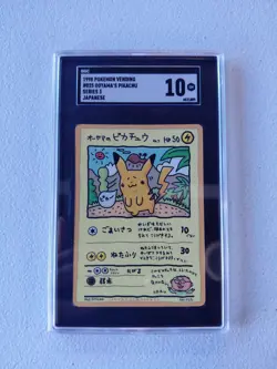 1998 Pokemon Ooyama's Pikachu Vending Series 3 Japanese #025 SGC 10 Gem Mint - Image 1