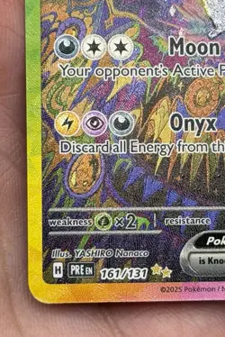 Pokemon TCG Umbreon EX 161/131 Sir Special Illustration Prismatic Evolutions - Image 5