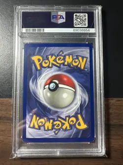 1999 Pokemon Jungle Unlimited Oddish #58 PSA 8 NM MT - Image 2
