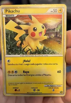 Pokemon TCG Pikachu World Collection PW Holo Promo Spanish - Image 1