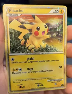 Pokemon TCG Pikachu World Collection PW Holo Promo Spanish - Image 2