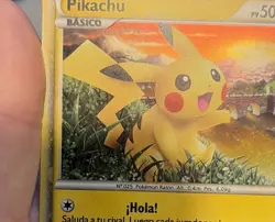 Pokemon TCG Pikachu World Collection PW Holo Promo Spanish - Image 4