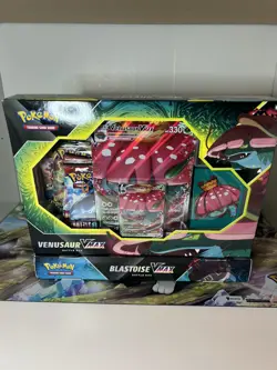 Pokemon TCG VMAX Battle Boxes - Venusaur VMAX & Blastoise VMAX - Factory Sealed - Image 3