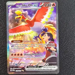 Pokemon TCG Ethan's Ho-Oh EX 230 Special Illustration Rare Destined Rivals - Image 1