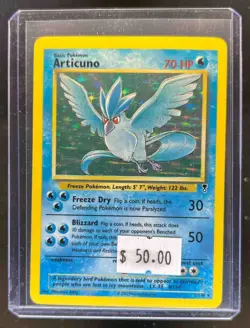 2002 Pokemon Legendary Collection Articuno Holo #2/110 - Image 1