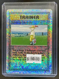 2002 Pokemon Legendary Collection Pokemon Breeder Reverse Holo #102/110 - Image 1