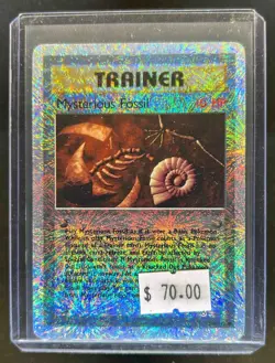 2002 Pokemon Legendary Collection Mysterious Fossil Reverse Holo #109/110 - Image 1
