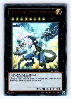Yugioh Thunder End Dragon PHSW-EN044 Unlimited Ultra Rare Holo - NM 💎 - Image 1