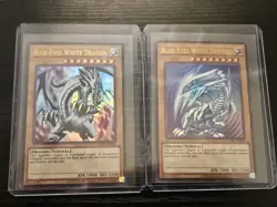 Blue Eyes White Dragon V. 1 and 2 LCKCEN001 Legendary Collection Kaiba Unlimited - Image 1