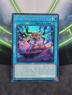 Yugioh Divine Temple of the Snake-Eye MP24-EN123 Secret Rare 1st Edition NM - Image 1