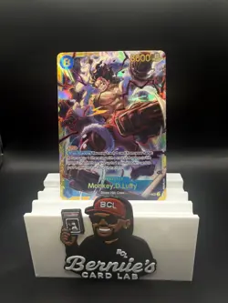 One Piece TCG Monkey D. Luffy OP11-118 SEC A Fist of Divine Speed English - Image 1