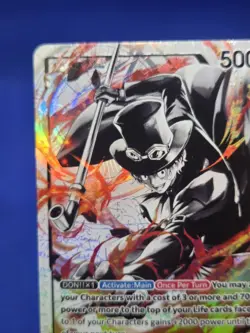 One Piece Ultra Deck: Three Brothers Sabo ST13-001 Parallel Alternate Art Leader - Image 3