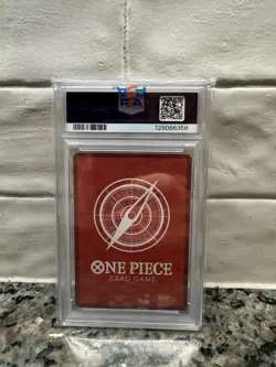 2025 ONE PIECE PROMOS PSA MAGAZINE EXCLUSIVE #001 SHANKS PSA 10 - Image 2