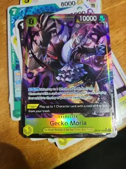 Gecko Moria - OP14-104 (Alternate Art) OP14-104 The Azure Sea's Seven Foil - Image 1