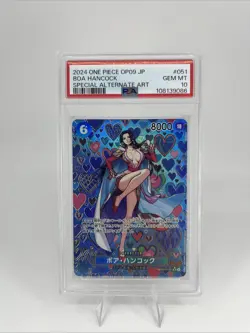 2024 One Piece Japanese Boa Hancock Special Alternate Art #OP07-051 PSA 10 - Image 1