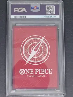 POP 17 2024 One Piece PSA mag OP05-060 Luffy psa 10 auto 10 Erica Schroeder - Image 2