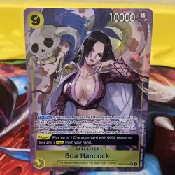 Boa Hancock (Alt Art) OP14-112 SR The Azure Sea’s Seven English One Piece NM+ - Image 1