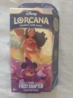 Disney Lorcana Trading Card Game The First Chapter Starter Deck - 60 Cards 4050368981691 - Image 1