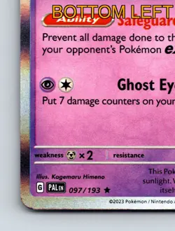 Basic Mimikyu HP 70 Safeguard Ability Ghost Eye Attack Purple Mysterious - Image 5