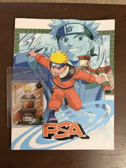 PSA Magazine X Kayou Exclusive Naruto Uzumaki SEALED Promo Card December 2025 - Image 1