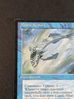 MTG Card - 1x Mystic Remora - Ice Age - LP/MP - Vintage Magic The Gathering 1995 - Image 5