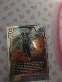 Trunks : Future SB02-010 Alternate Art Manga Booster 02 Dragon Ball Card English - Image 1