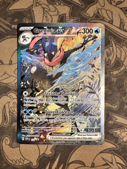 Greninja ex SVP 132 Pokemon Scarlet & Violet Promo Card Illustration Rare - Image 2