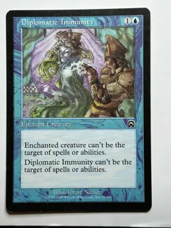 Diplomatic Immunity Mercadian Masques 75 Regular MTG Card MP-LP - Image 1