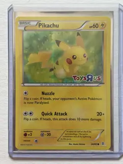 Pokemon Pikachu Holo Rare Toys R US Promo Card 26/83 - Image 4