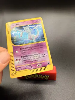 Pokemon Mewtwo TCG Expedition Base Set Card 20/165 with A Nice Swirl LP - Image 2