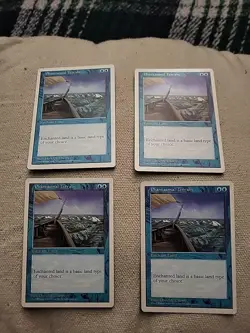 Magic the Gathering MTG Phantasmal Terrain (84) Sixth Edition NM x4 - Image 2