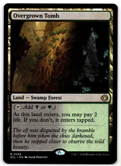 Overgrown Tomb R Lorwyn Eclipsed 266 ECL - Image 1