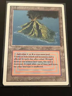 MTG Volcanic Island Revised Edition - Image 1