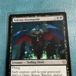 Solemn Doomguide Commander Legends: Battle for Baldur's Gate Regular Rare NM MTG - Image 4